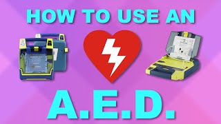 AED CRASH COURSE A Step By Step Guide [upl. by Piegari]