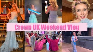 Crown UK Vlog  Pageant Land  The Crown Coach Walk Training  Crownchella  Yoga  Rehearsals [upl. by Aserat]