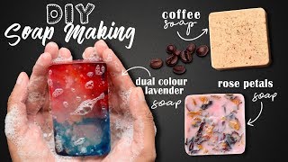 DIY Soap Making Tutorial  Melt amp Pour  Hand Made Soap at Home [upl. by Melesa]