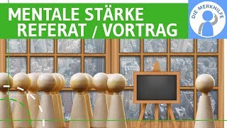 Referat  Vortrag  Mentale Vorbereitung auf eine Präsentation  Tipps amp Tricks [upl. by Aoniak]