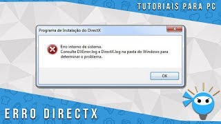 Erro Directx  Como Corrigir o Erro Dxerrorlog e Directxlog Qualquer Versão do Directx [upl. by Herman214]