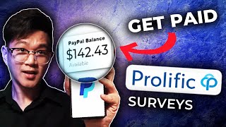 Earn Money DAILY with Prolific Surveys Review  Surveys That REALLY Pay [upl. by Trudie]