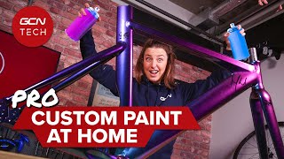 How To Custom Paint A Bike Like A Pro With Some Help From Fatcreations [upl. by Dixie]