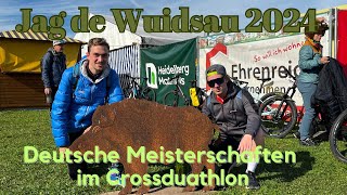 Jag de Wuidsau  Deutsche Meisterschaften im Crossduathlon 2024 in Burglengenfeld [upl. by Loredana]