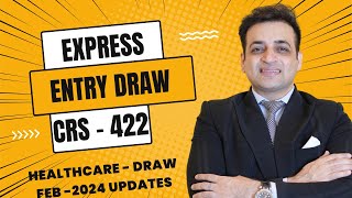 Canada Express Entry draw 284 Latest Canada Immigration News 2024  Healthcare Draw [upl. by Milburn686]