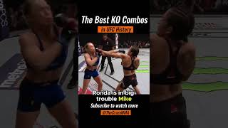 Amanda Nunes Destroys Ronda Rousey A Quick mma mmafighter mmahighlights ufc shorts [upl. by Adnema]