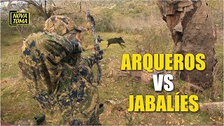 ARQUEROS VS JABALIES [upl. by Doble709]