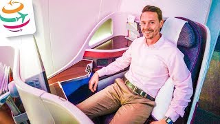 Qatar Airways Business Class ENG 7878  YourTravelTV [upl. by Hendren274]