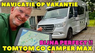 NAVIGEREN MET DE CARAVAN OF CAMPER MET DE TOMTOM CAMPER GO MAX  DWVLOGT 281 [upl. by Stanislas]