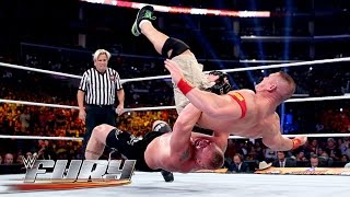 Suplex City  35 backbreaking German suplexes WWE Fury February 15 2015 [upl. by Narcissus866]