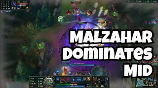 🎮 4K League of Legends  Malzahar  MID Gameplay 4K60fps  No Commentary [upl. by Yelena]