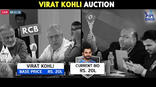 IPL 2022 Auction Live Ft Virat Kohli  Delhi Rejected Kohli 😲  IPL 2022 Updates [upl. by Aem]