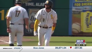 Sun Belt Baseball Tournament Southern Miss vs Coastal Carolina [upl. by Annaitsirk]