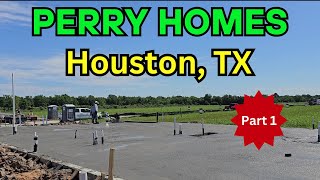 Perry Homes Houston 1942W Plan Valencia New Construction Manvel TX [upl. by Ferne]