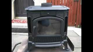 Broseley Winchester 8kw cast iron stove wood burner multi fuel fire [upl. by Mcnelly958]