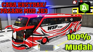 •CARA MUDAH PASANGEKSTRAK MOD JB3 k410ib [upl. by Aikrehs]