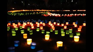 So war das Lichterfest auf der Festwoche in Kempten am Dienstag [upl. by Einnaffit161]