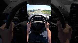 Ford Mustang MachE GT  very fast acceleration on German Autobahn  EPower 487PS [upl. by Scotney]