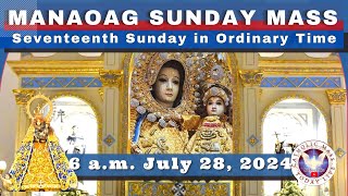 SUNDAY MASS TODAY at OUR LADY OF MANAOAG CHURCH LIVE MASS 600 AM July 28 2024 [upl. by Daffy]