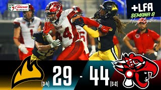 HIGHLIGHTS Fundidores vs Mexicas semana 8 LFA 2024 [upl. by Lali]