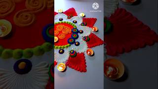 Navratri amp Diwali special rangoli design🌹🌹🌹 Laxmi paul rangoli  Dasara rangoli design 2024 [upl. by Janetta]