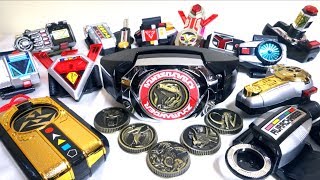 【ヲタファのスーパー戦隊魂 歴代変身アイテム大特集！34】ライブマンからメガレンジャー ！ wotafas SENTAI DX Morpher review 34 [upl. by Nagn270]