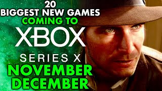 20 Biggest New Xbox Series X Games Coming November  December 2024 [upl. by Nortad]