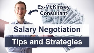 How to Negotiate your Salary Salary Negotiation Tips [upl. by Yakcm]