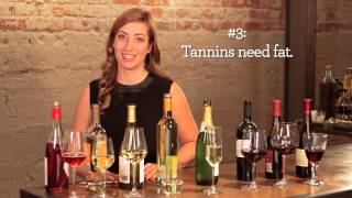 6 Basic Rules For Pairing Food With Wine Video [upl. by Leff536]