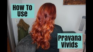 How To Use Pravana Vivids [upl. by Eelarat]