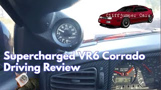 We Review The Supercharged VR6 Corrado Driving Experience [upl. by Htebesile957]