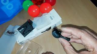 Unboxing REMAX hi definition Bluetooth headset 41 RBT10 [upl. by Otrebogir198]