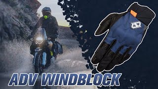 MSR ADV Windblock Motorcycle Gloves wD3O [upl. by Volnay]