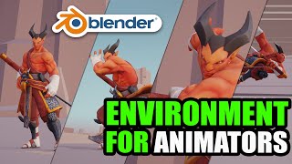 How I create simple environment for my animations projects [upl. by Leifeste18]