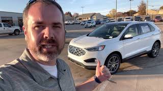 2021 Ford Edge SEL Review  Drive  1 HUGE CHANGE [upl. by Enitsirc412]