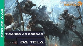 GOD OF WAR  TIRANDO AS BORDAS DE TELA NO JOGO [upl. by Buckler934]