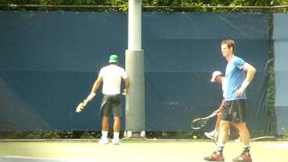 Rafael Nadal practice at Us OPen [upl. by Phonsa245]