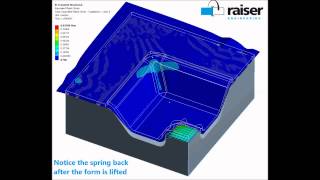 Simulation of a Metal Forming Process [upl. by Wheeler598]