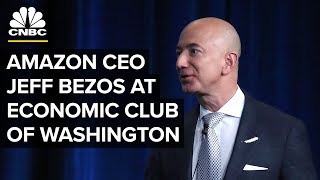 Jeff Bezos At The Economic Club Of Washington 91318 [upl. by Einal]