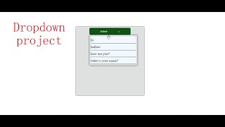 coding videos  Coding Ninjas Reactjs Dropdown Project [upl. by Acisej552]