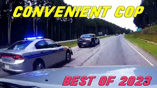 BEST OF CONVENIENT COP 2023  Instant Karma  Drivers Busted by Police Justice [upl. by Nnylyak]