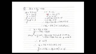 GCD amp LINEAR DIOPHANTINE EQUATION [upl. by Ekusuy518]