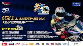 LIVE STREAMING RACE DAY YAMAHA CUP RACE YCR PANGKEP 2024 [upl. by Kcirdek]