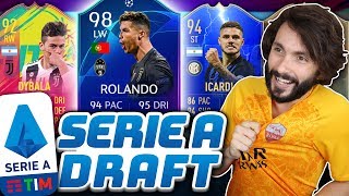 SERIE A DRAFT CHALLENGE FIFA 19 PIEMONTE CALCIO INTENSIFIES [upl. by Nealy]