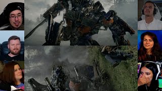 Death of Optimus Prime  Transformers  Revenge of the fallen  Reaction Mashup  transformers [upl. by Atika315]