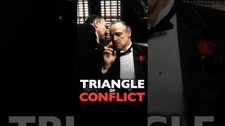 THE GODFATHER 1972 See how they use the triangle of conflict [upl. by Adan]