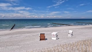 Deutsche Ostseeküste FischlandDarßZingst und Stralsund 4KVideo kommentiert [upl. by Bowlds295]