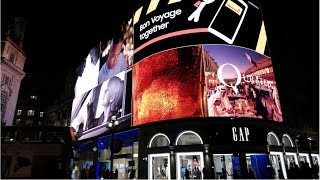 Exploring Piccadilly Circus In London [upl. by Zephaniah854]