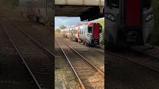 Manchester Piccadilly Train in Burry Port wales train [upl. by Eilata742]