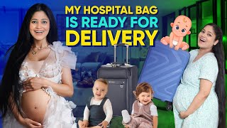 My Hospital Bag Is Ready For Delivery 👶2nd Baby Kabhi Bhi Aa Sakta Hai  What is In My Delivery Bag [upl. by Sholes]